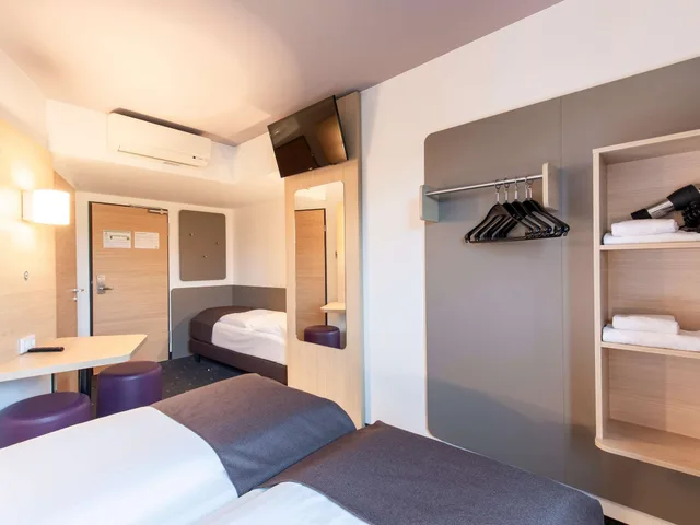 غرفة ثلاثية بثلاثة أسرّة، B&B Hotel Regensburg 7/7