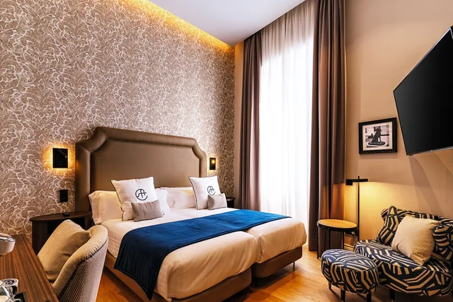 Classic, Twin Beds, Boutique Hotel Cordial Plaza Mayor de Santa Ana 3/3