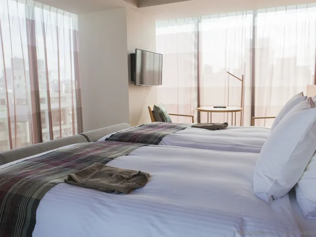 Premium, Twin Beds, Sofa, Corner, Hotel Strata Naha 3/3