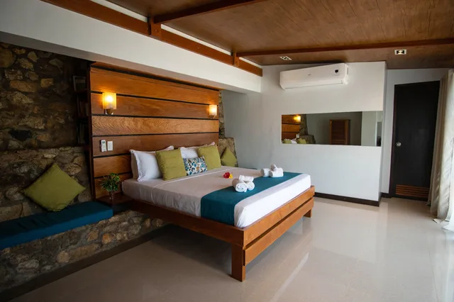 جناح استوديو ديلوكس بسرير كينج بإطلالة على البحر، La Estancia Busuanga Resort 1/7