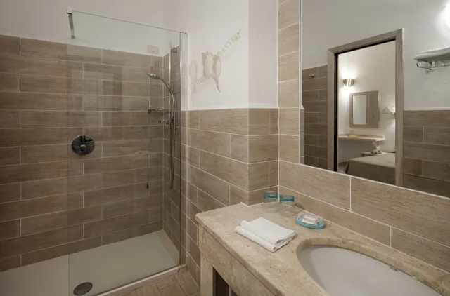 غرفة سوبيريور بسرير مزدوج أو سريرين منفصلين بشرفة، Hotel Corallaro 9/10
