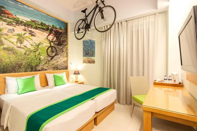 غرفة بريميوم بسرير مزدوج بشرفة، Rhadana Hotel 6/10