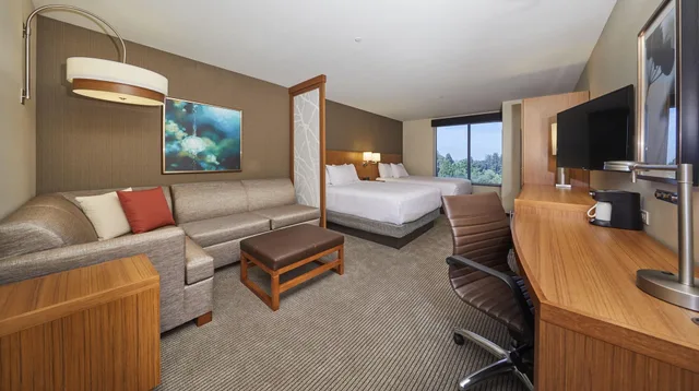 غرفة بسرير كينج، HYATT PLACE EUGENE OAKWAY CENTER 1/1