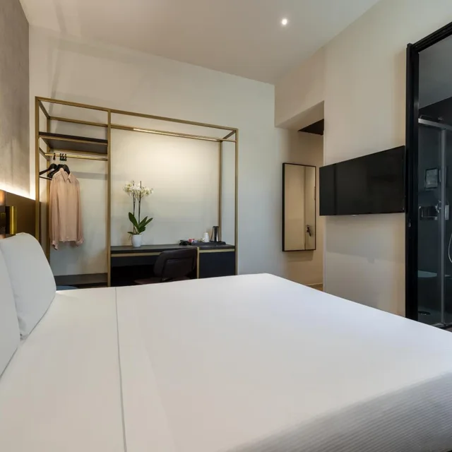 غرفة اقتصادية بسرير كينج، The Market Urban Hotel 3/7