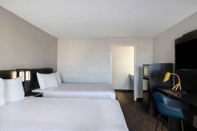 غرفة ديلوكس بسريرين مزدوجين، Motel6 Bonne Terre, MO 1/2