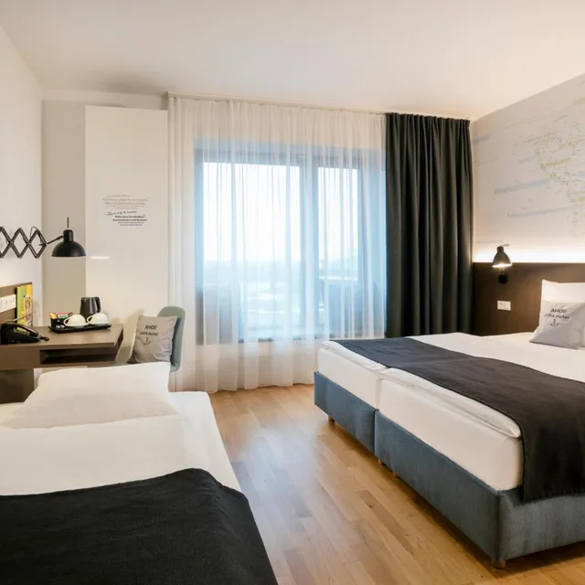 غرفة ثلاثية، JUFA Hotel Hamburg HafenCity 4/6
