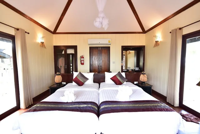 Premier, Villa, Queen Bed, Beach Front، KOH MOOK SIVALAI BEACH RESORT 9/10
