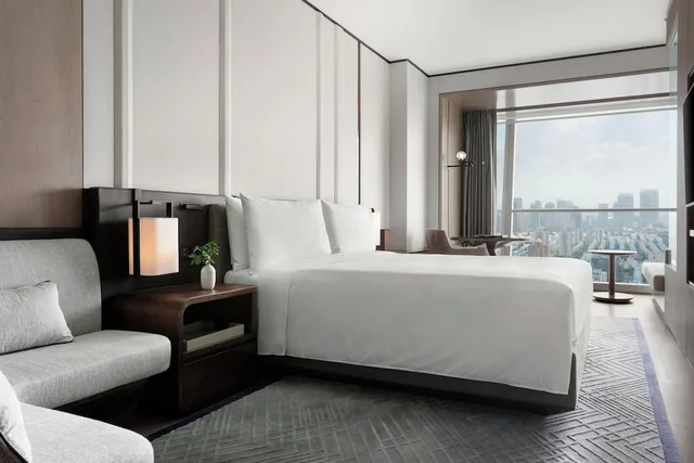 Deluxe, Studio, King Bed, Jw Marriott Marquis Hotel Shanghai Pudong 5/8