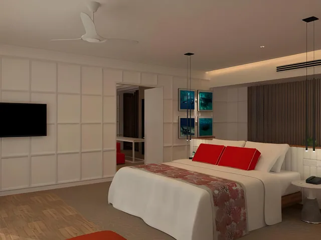 Water Villa, Superior, King Bed, Sofa, with Pool، Emerald Maldives Resort & Spa 1/2