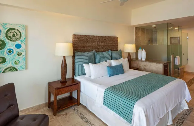 غرفة تنفيذية بسرير كينج بإطلالة على البحر بغرفة نوم واحدة مع أريكة، Corazon Cabo Resort and Spa (ex Cabo Villas Beach Resort and Spa) 5/7