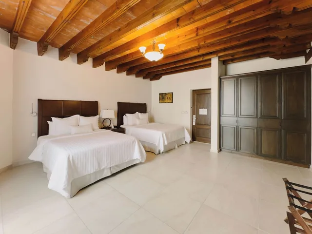 غرفة قياسية بسريرين مزدوجين، HOTEL HACIENDA LA VENTA 10/10