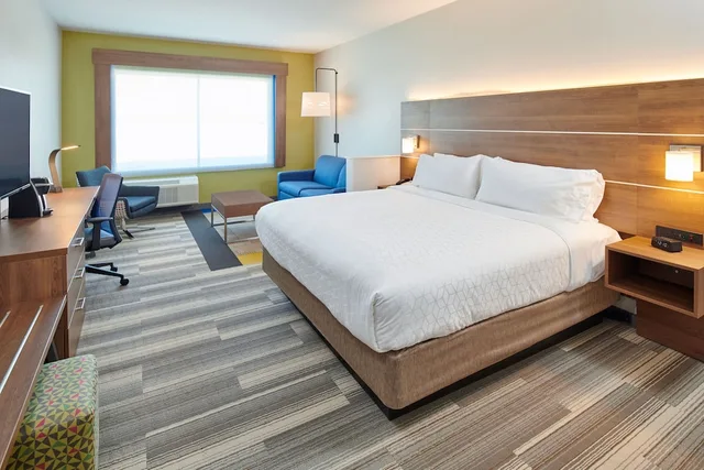 جناح بسرير كينج بمنطقة جلوس، Holiday Inn Express El Paso Sunland Park Area 3/4