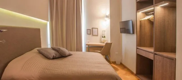 غرفة كلاسيكية بسريرين منفصلين بغرفة نوم واحدة، B B Palazzo Depretis 1/4