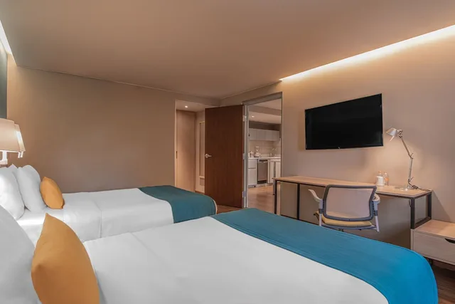 جناح جونيور بسريرين مزدوجين، City Express Suites by Marriott Queretaro 2/3