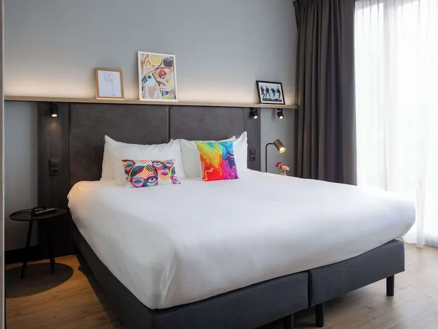 غرفة ديلوكس بسرير مزدوج بشرفة، Ibis Styles Den Haag Scheveningen 3/10
