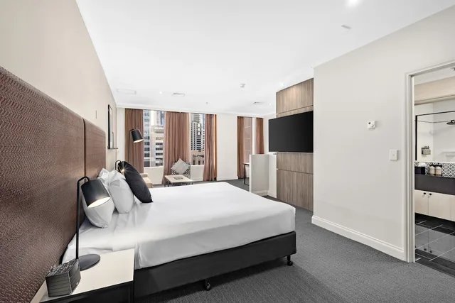 استوديو ديلوكس بسرير كوين، Melbourne City Suites 2/3