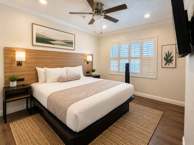 1 Bedroom, Family, Studio, Suite, 1 King and 2 Queen Beds, Sofa, Kitchen, The Dixie Hollywood 1/7