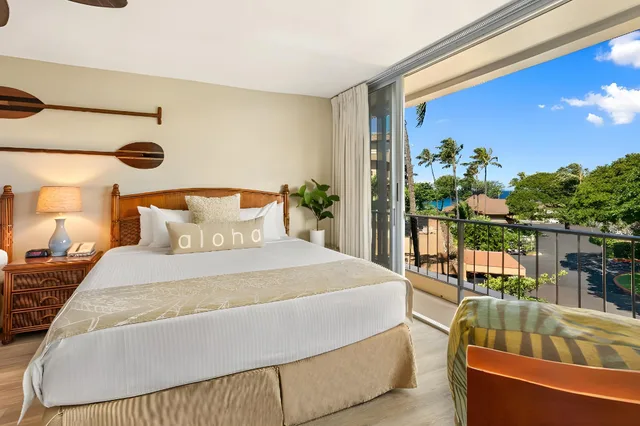 غرفة بإطلالة على البحر بغرفة نوم واحدة، Aston Maui Kaanapali Villas 1/1