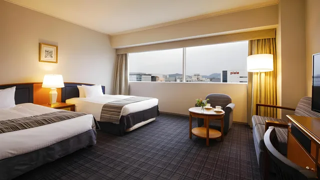 غرفة ديلوكس بسريرين منفصلين، Hotel Nikko Himeji 1/2