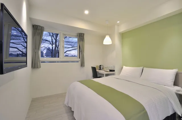 غرفة كلاسيكية بسرير مزدوج، Green Hotel 3/10