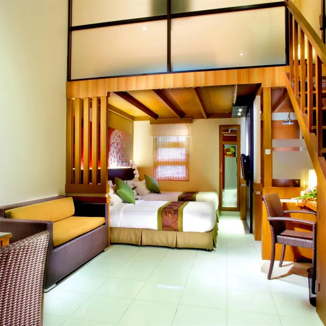جناح عائلي بغرفتي نوم، The Banyumas Villa 7/12