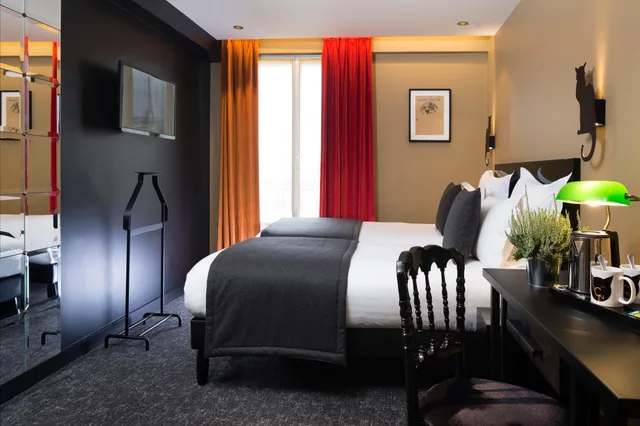 غرفة بسرير مزدوج، Hotel Le Chat Noir 4/6
