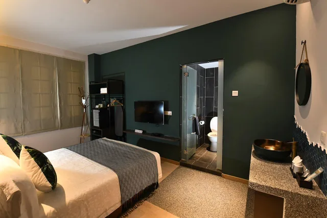غرفة ديلوكس بسرير كوين، Sojourn Guest House Ipoh 1/1