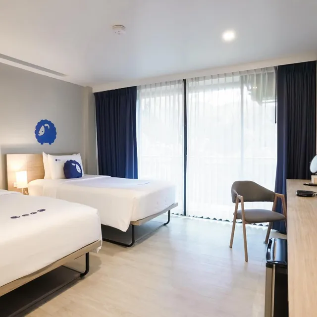 غرفة ديلوكس بسريرين منفصلين، Kokotel Krabi Oasis 3/10