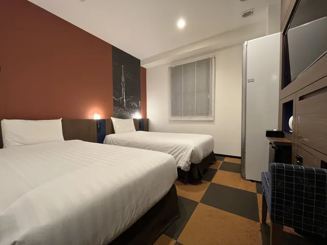 غرفة بسريرين منفصلين، Henn na Hotel Tokyo Haneda 4/10