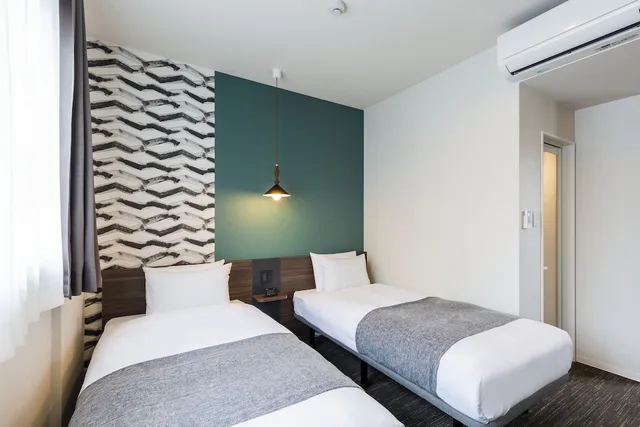 غرفة بسريرين منفصلين، M's Hotel Gojo Odawara 1/5