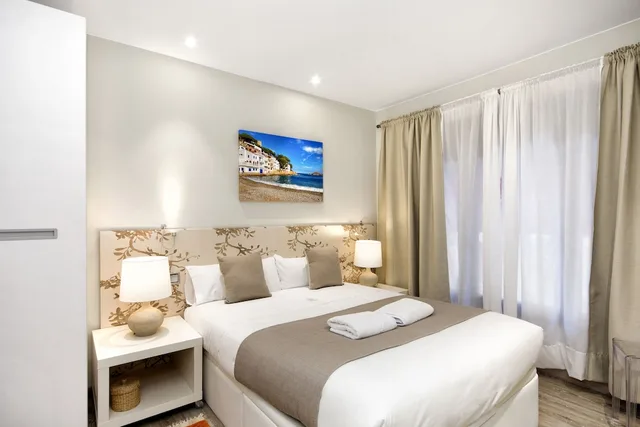 شقة بسرير مزدوج وسريرين منفصلين بغرفتي نوم، Mercedes Heritage Barcelona Apartments 1/8