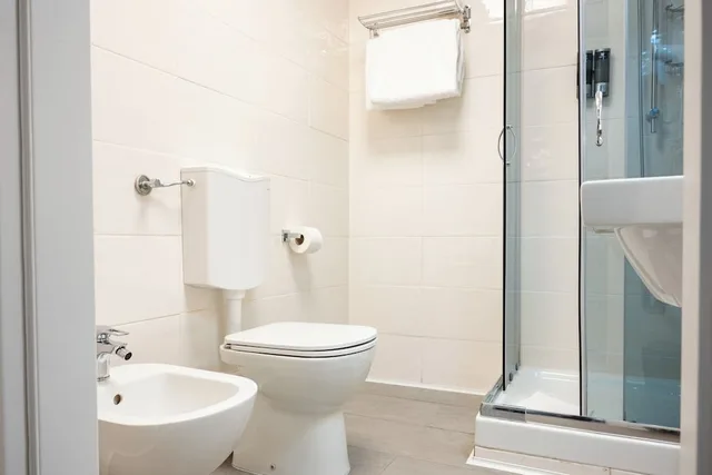 غرفة بسريرين منفصلين، Hotel Genova Liberty 8/10