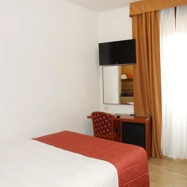 Economy, Single, French Bed, Hotel Riviera Fiumicino 4/10