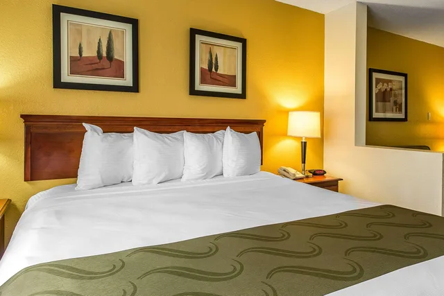 غرفة بسرير كينج للمدخنين، Quality Inn Montgomery South 3/3