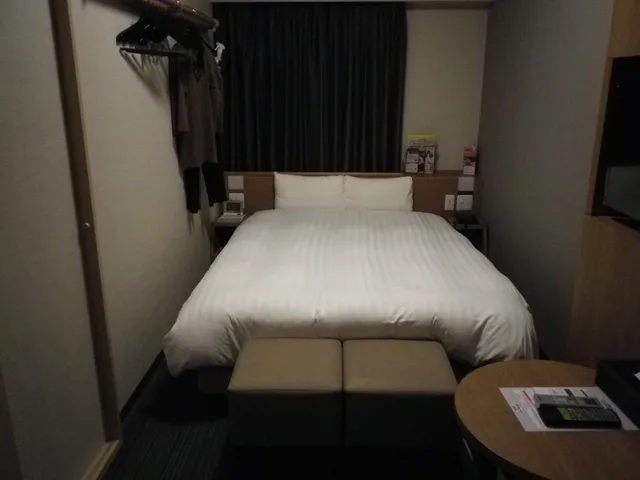 غرفة قياسية بسرير مزدوج للمدخنين، Dormy Inn Akihabara 5/8