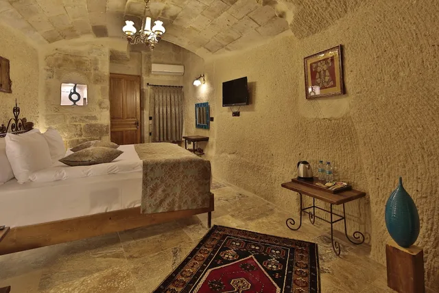 غرفة ديلوكس بسرير مزدوج بجاكوزي، Aren Cave Hotel 7/10