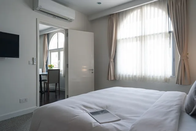 جناح بسرير مزدوج بغرفة نوم واحدة بمنطقة جلوس بمطبخ، Central Mansions 4/10