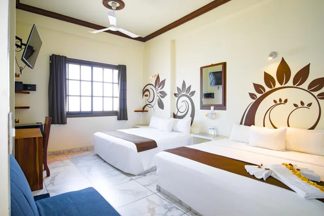 غرفة بسريرين منفصلين، Hotel Diamante 7/10