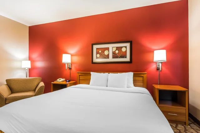 غرفة قياسية بسرير كينج، Quality Inn and Suites Chesterfield Village 4/10