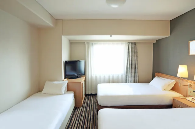 غرفة ثلاثية بثلاثة أسرّة، Smile Hotel Tokushima 2/2