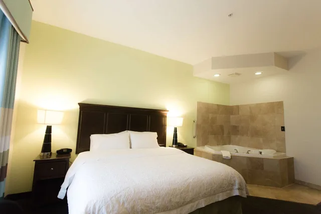 جناح استوديو بسرير كينج بحوض جاكوزي، Hampton Inn And Suites Middlebury In 2/3