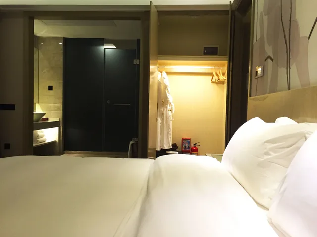 غرفة تنفيذية بسرير كوين، Paco Hotel Guangzhou Tiyu Xilu Metro Branch 4/10