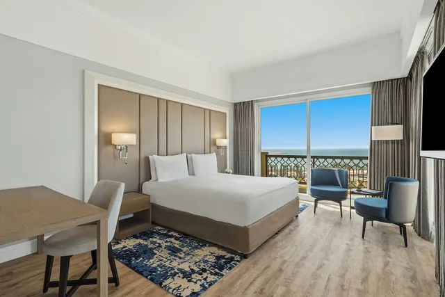 جناح متصل عائلي بسريرين مزدوجين بإطلالة على البحر، Rixos Bab Al Bahr 6/10