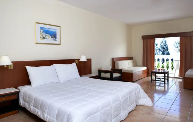 غرفة بإطلالة على الحديقة مفردة بسرير مزدوج، Sunshine Corfu Hotel & Spa 1/1