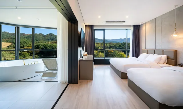 غرفة ديلوكس بسرير كوين، Hotel Ohevday 11/12
