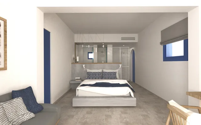Junior Suite, Plunge Pool, Terrace، Aeolos Beach Hotel 4/4