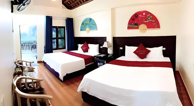 بنغل عائلي، Tam Coc Central Bungalow - Hostel 1/2