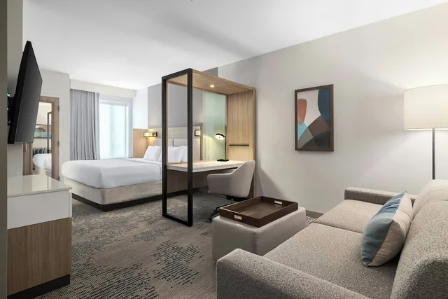 Suite, King Bed, Trundle Bed, Springhill Suites Dayton Vandalia 8/10