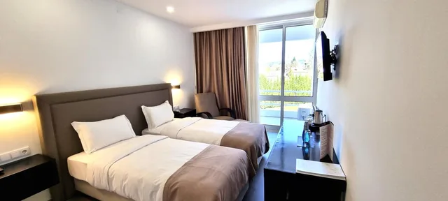غرفة ديلوكس بسريرين منفصلين، Hotel do Parque 1/2