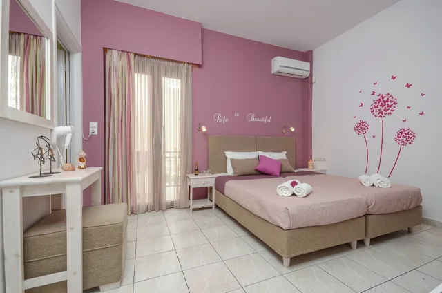 غرفة سوبيريور بسرير مزدوج أو سريرين منفصلين، Hotel Panormos 1/5